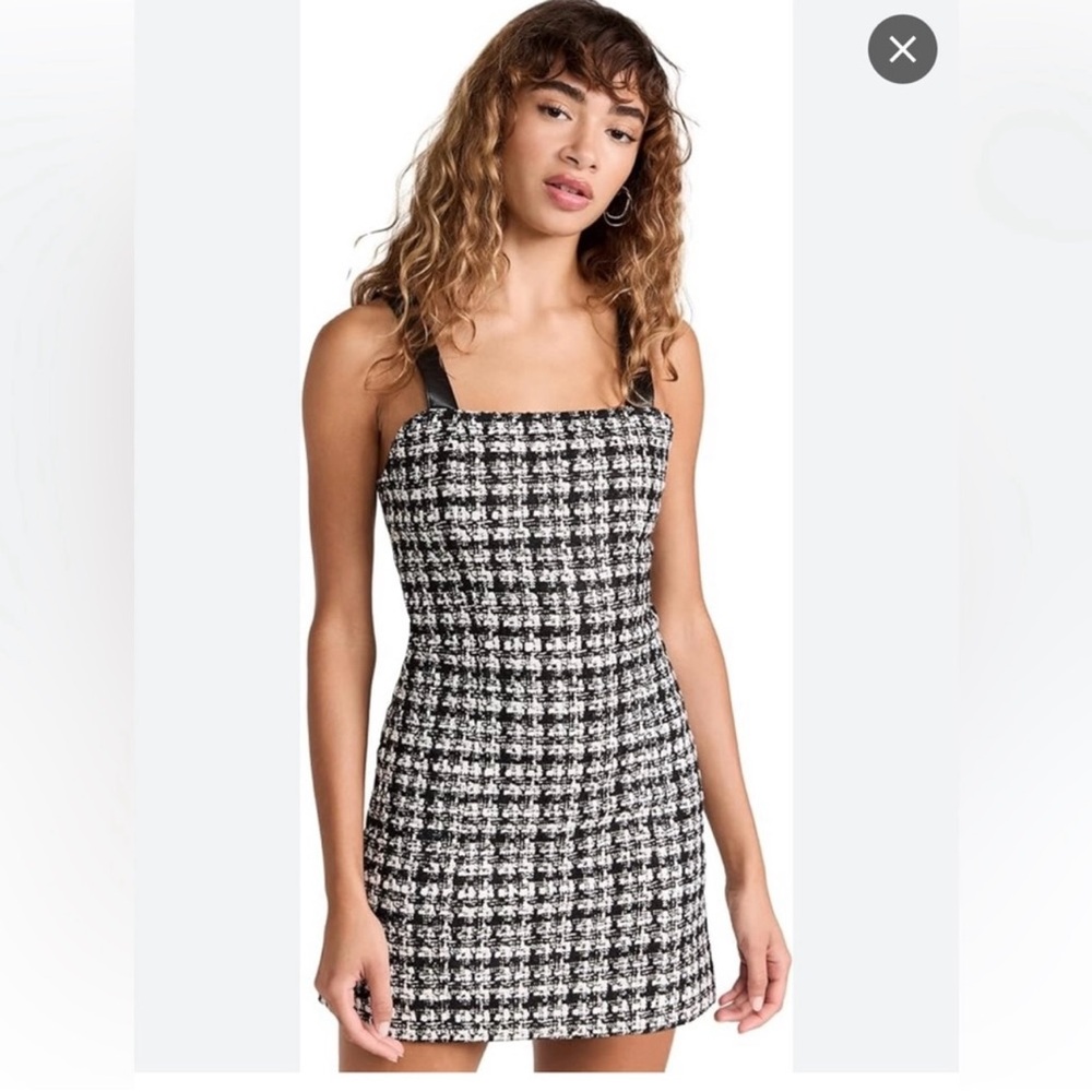 NWOT Alice + Olivia Tweed Dress